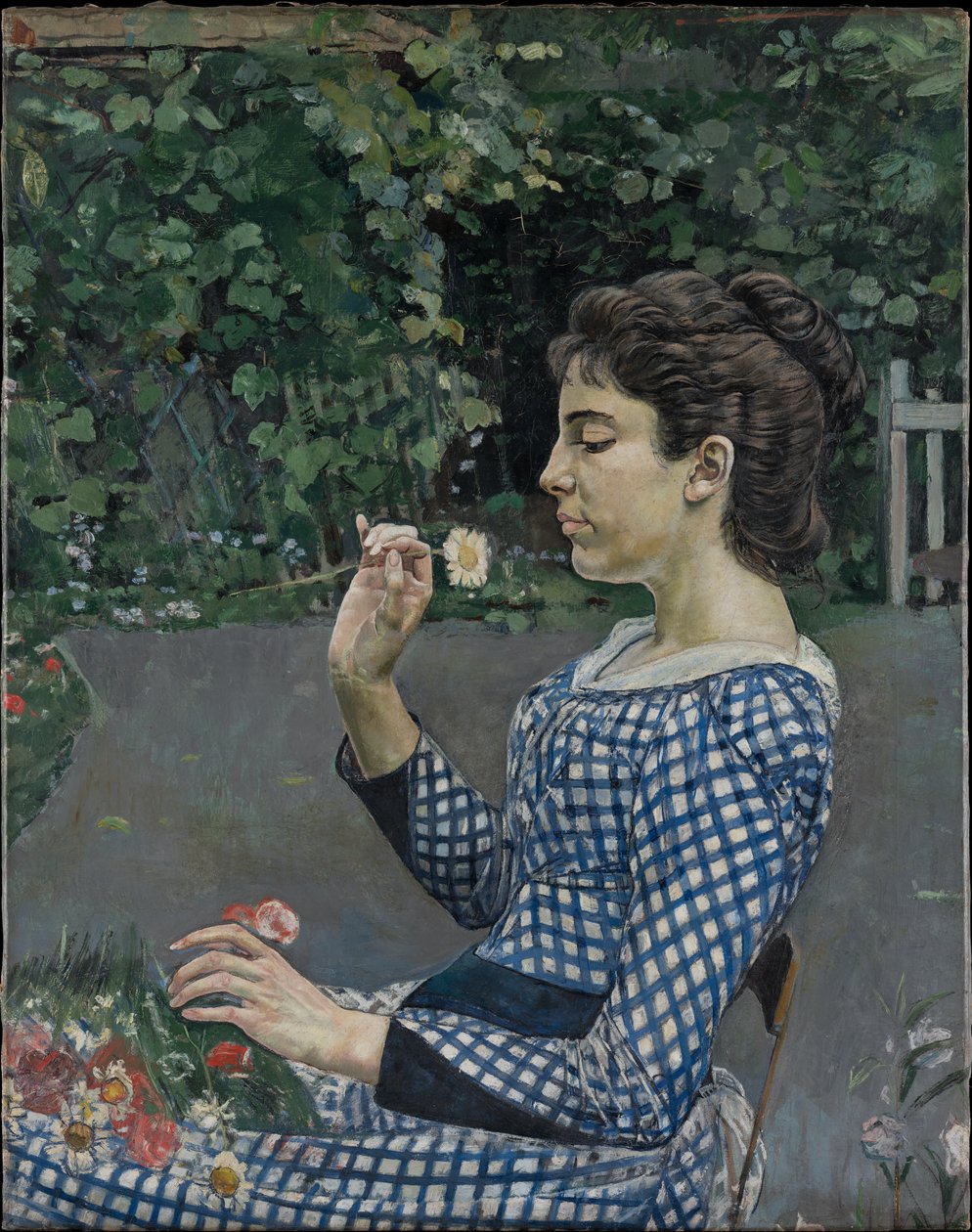 Portræt af Hélène Weiglé af Ferdinand Hodler