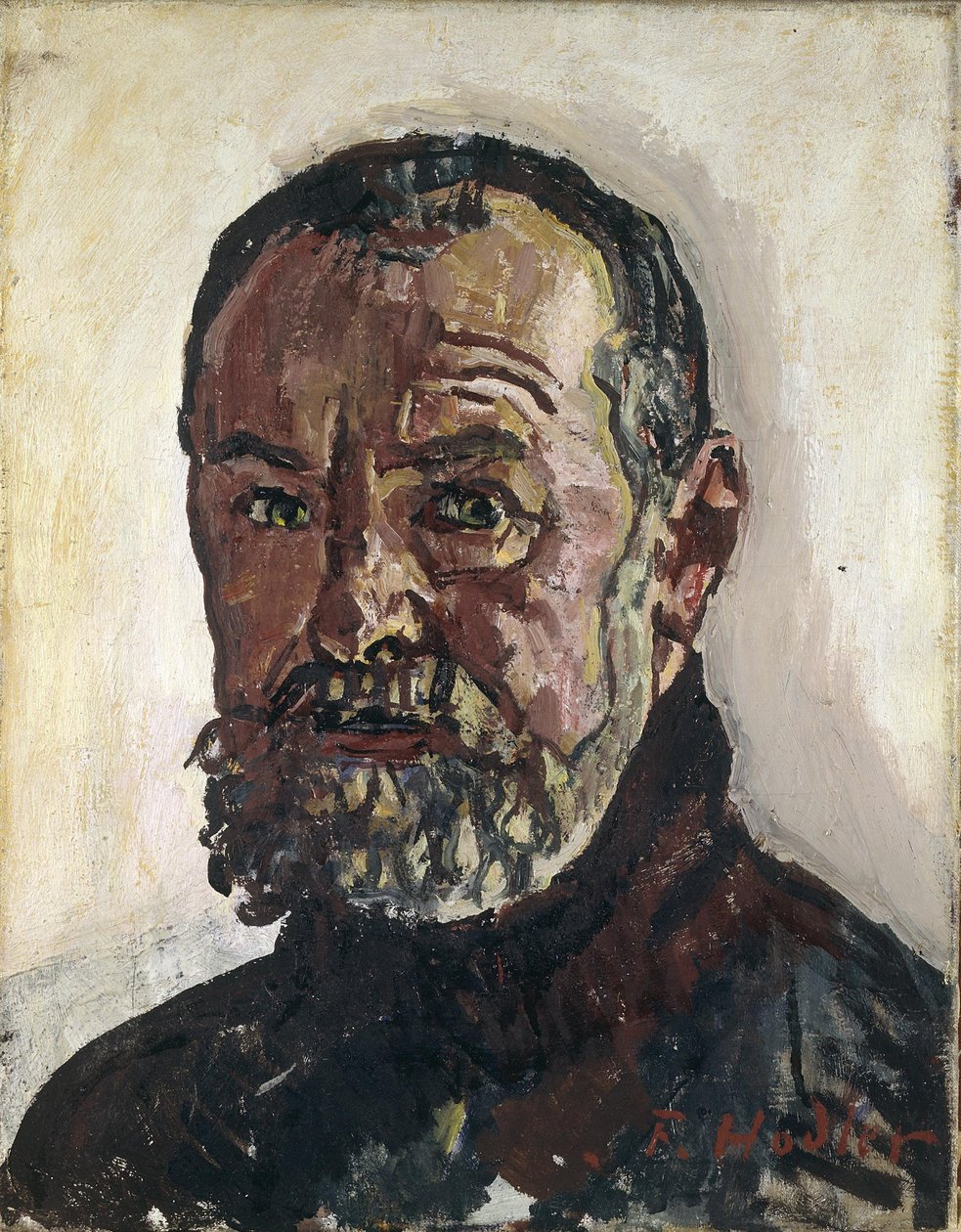 Selvportræt, ca. 1916. af Ferdinand Hodler