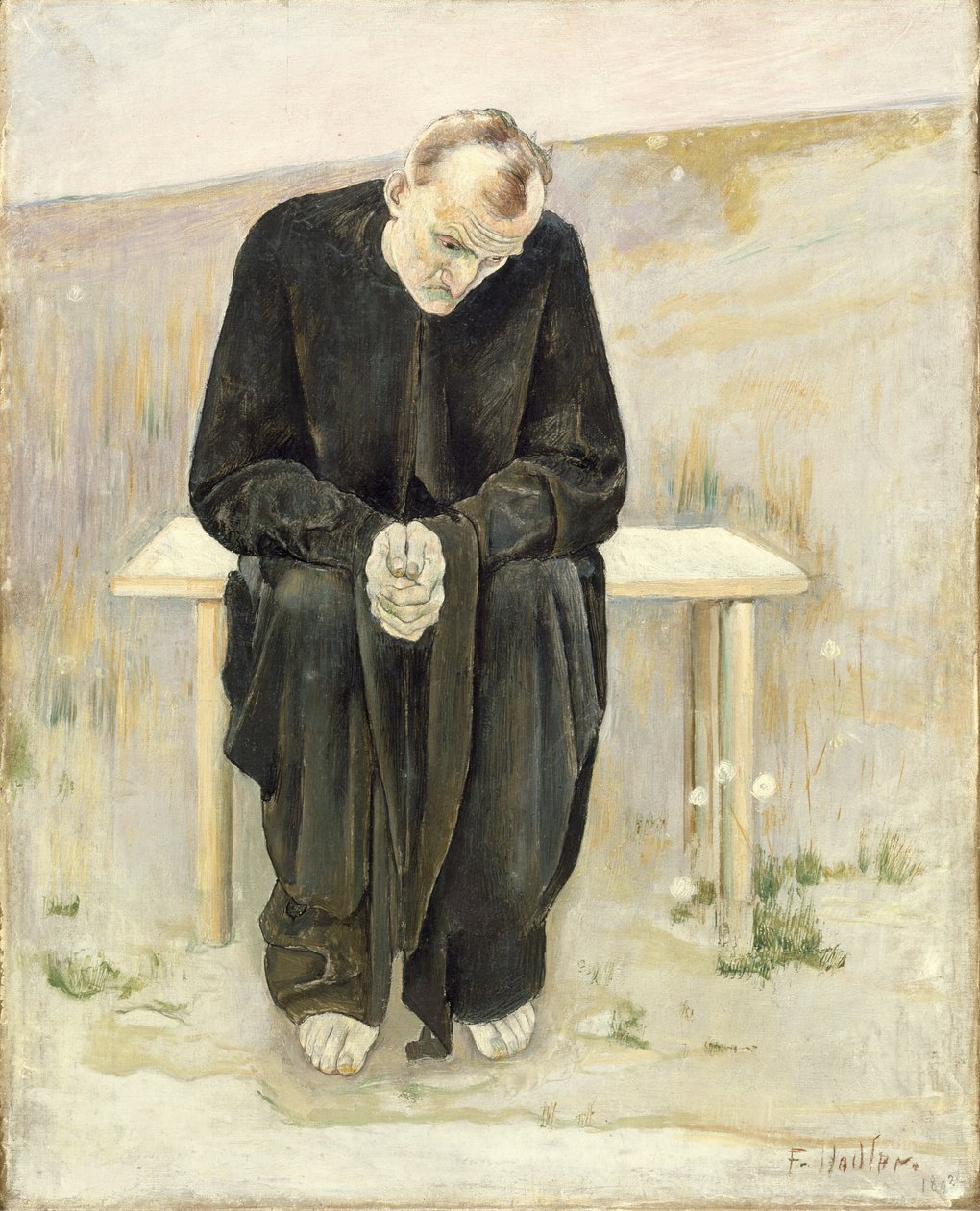 Den desillusionerede af Ferdinand Hodler