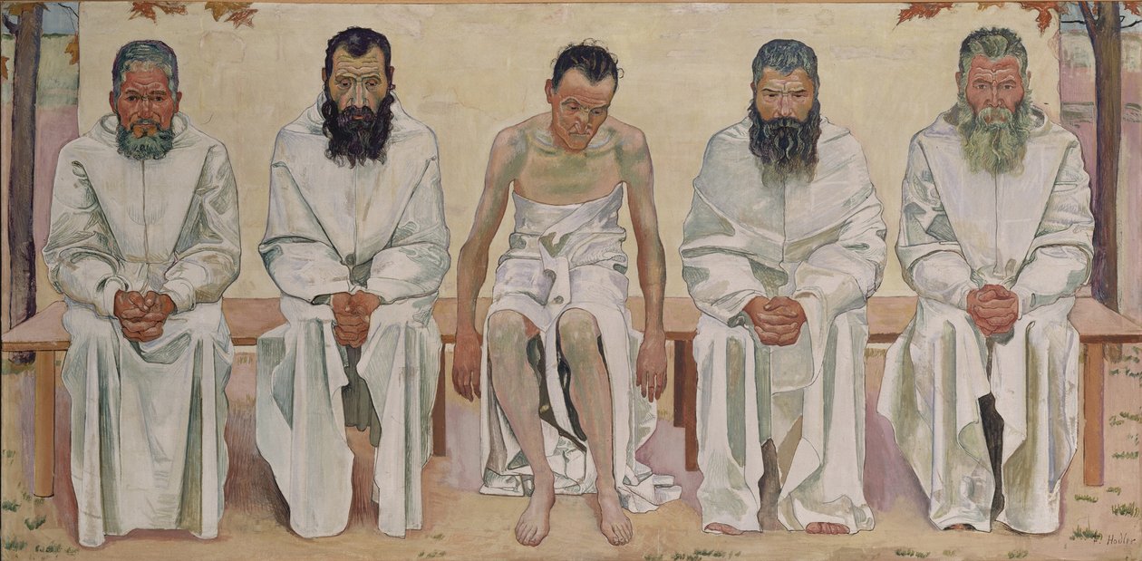 Træt af livet, efter 1892 af Ferdinand Hodler