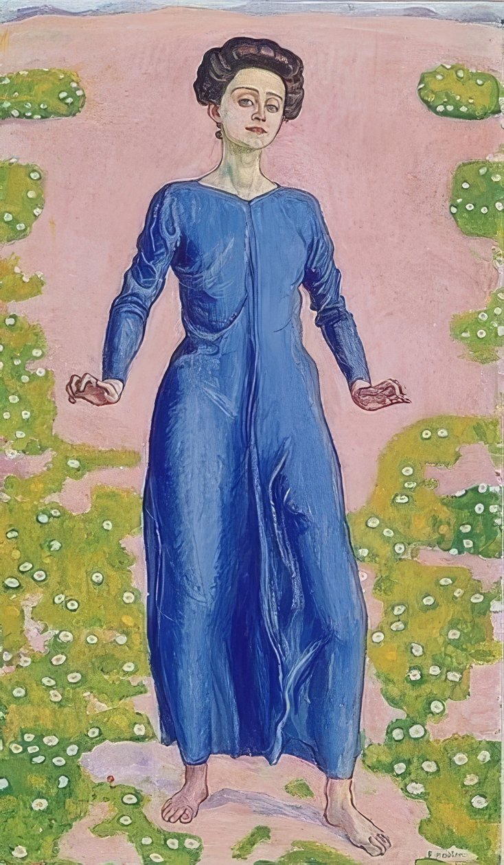 Transfiguration. 1903 af Ferdinand Hodler
