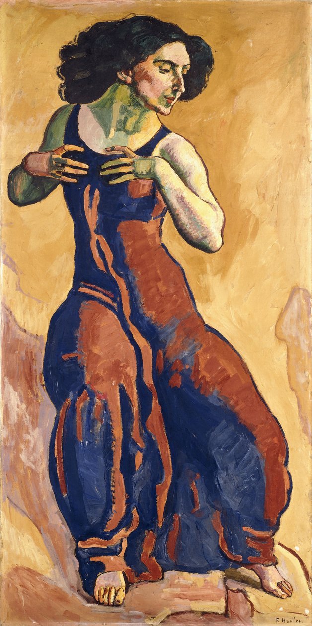 Kvinde i ekstase, 1911 af Ferdinand Hodler