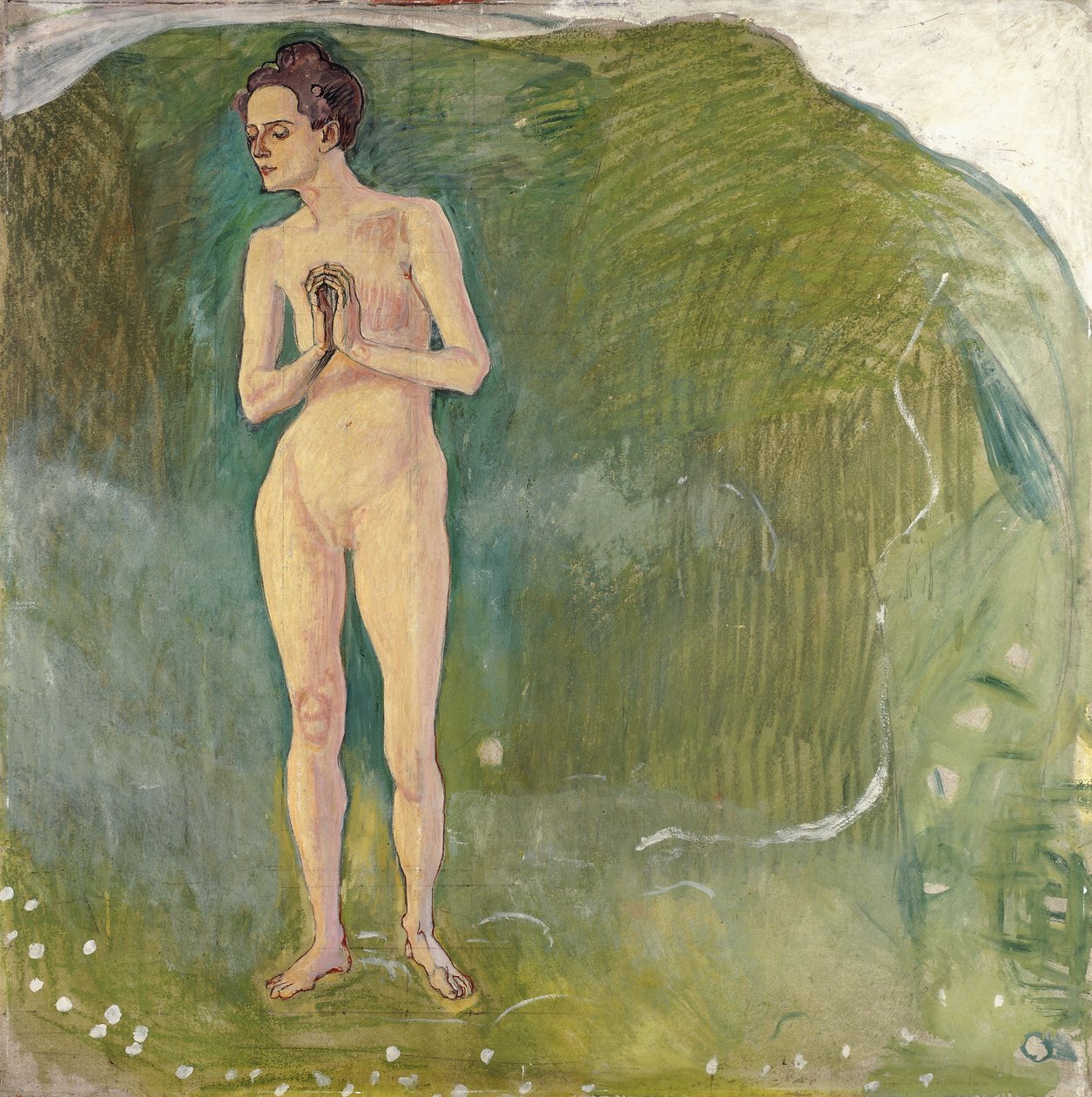 Kvinde i Strømmen, 1903 af Ferdinand Hodler