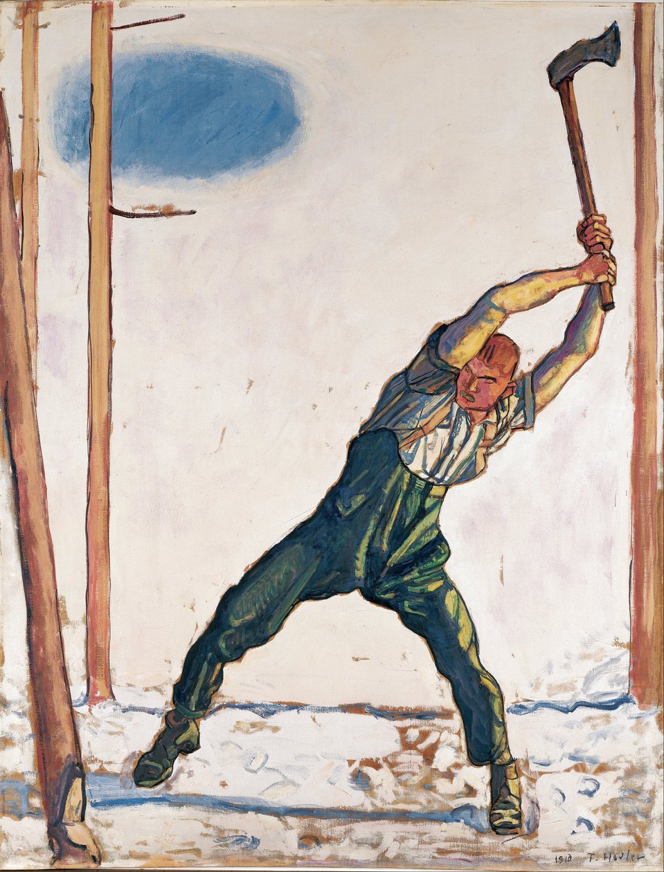 Skovhugger af Ferdinand Hodler