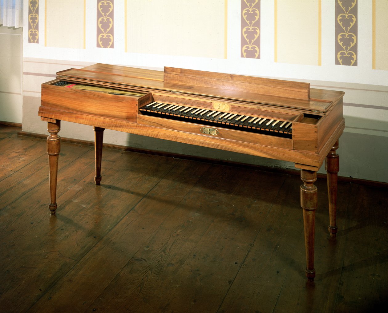 Clavichord, der engang var ejet af Franz Joseph Haydn (1732-1809) af Ferdinand Hofmann