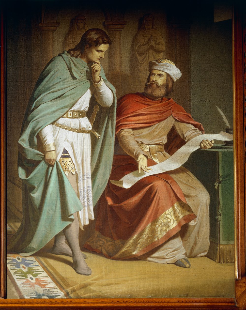Wolfram von Eschenbach oversætter digtet 