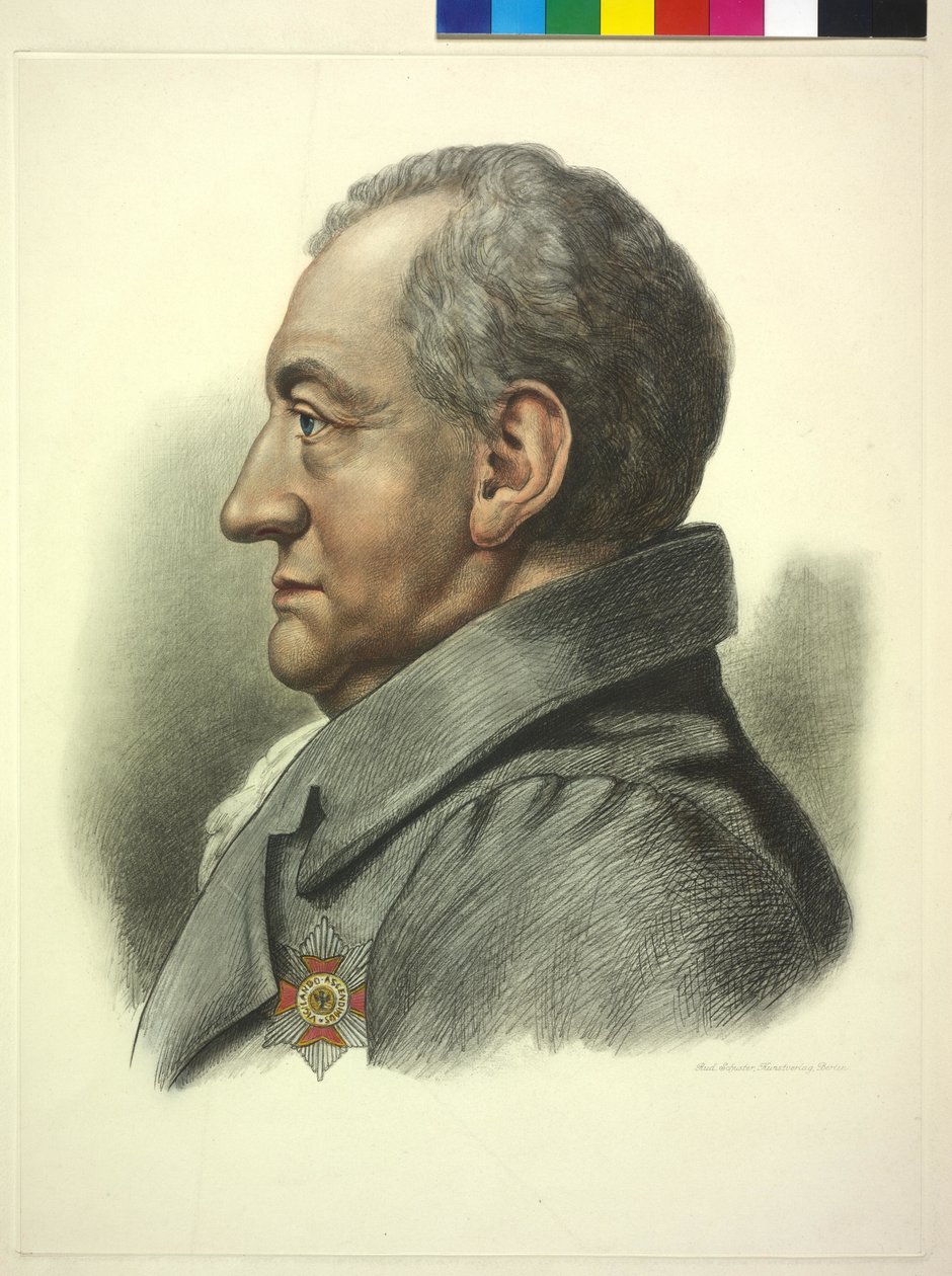 Johann Wolfgang von Goethe af Ferdinand Jagemann