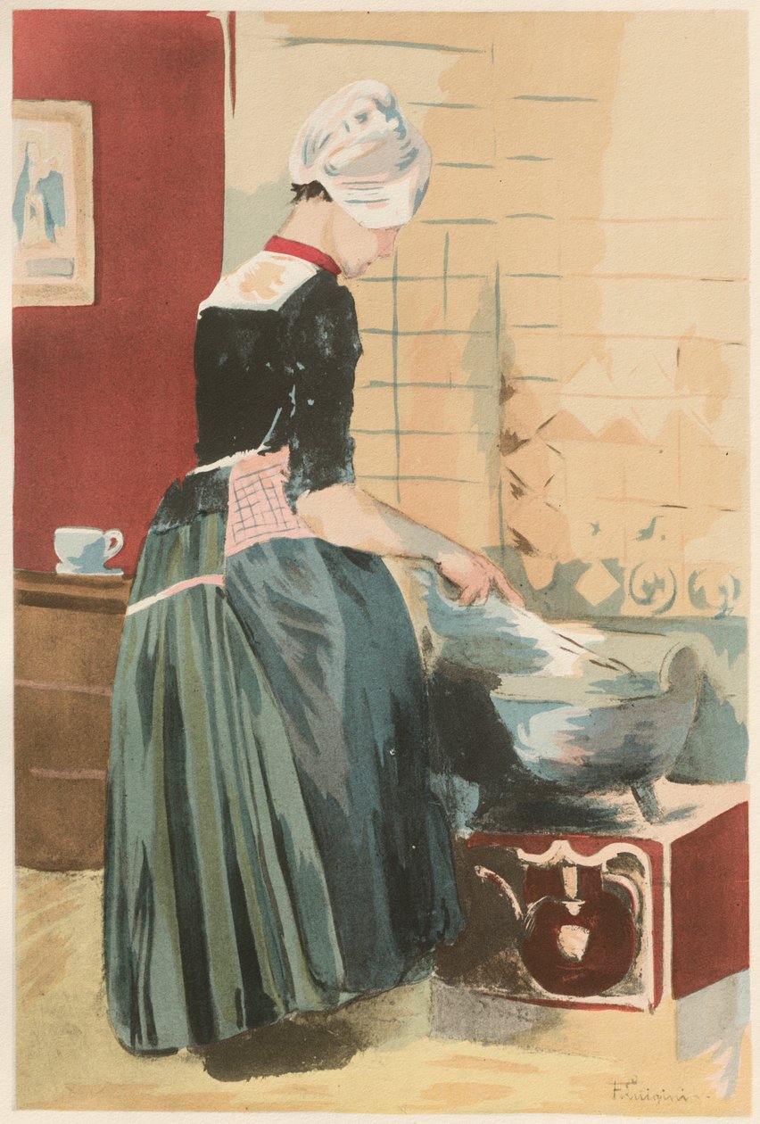 Serveringen af Ferdinand Jean Luigini