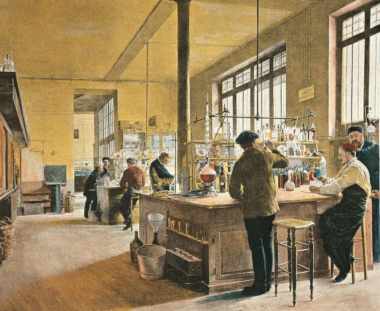 Frankrig, Paris, kommunalt kemisk laboratorium i Paris af Ferdinand Joseph Gueldry