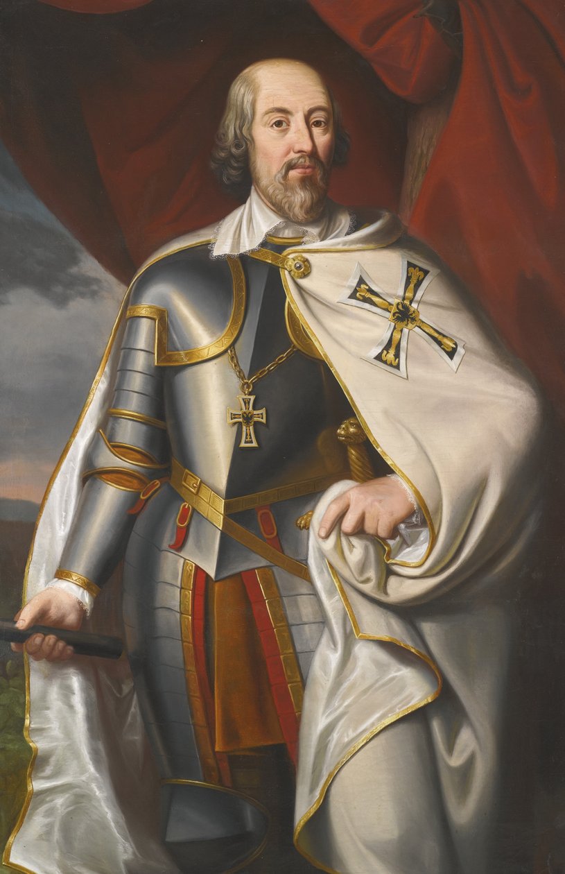 Portræt af Heinrich Walpot von Bassenheim, midten af det 19. århundrede af Ferdinand Müller