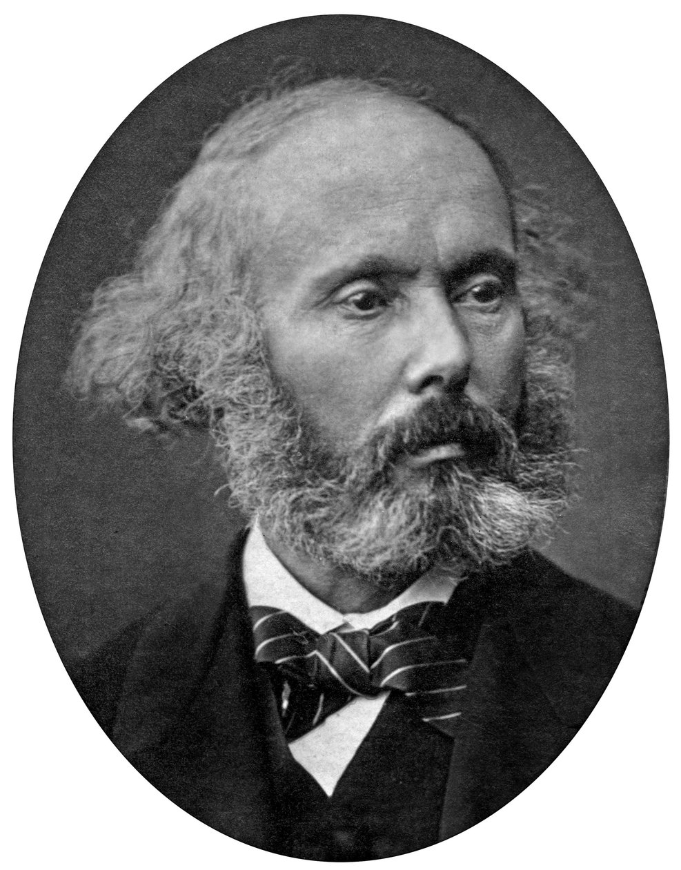 Felicien David (1810-1876) fransk komponist, foto af Mulnier af Ferdinand Mulnier