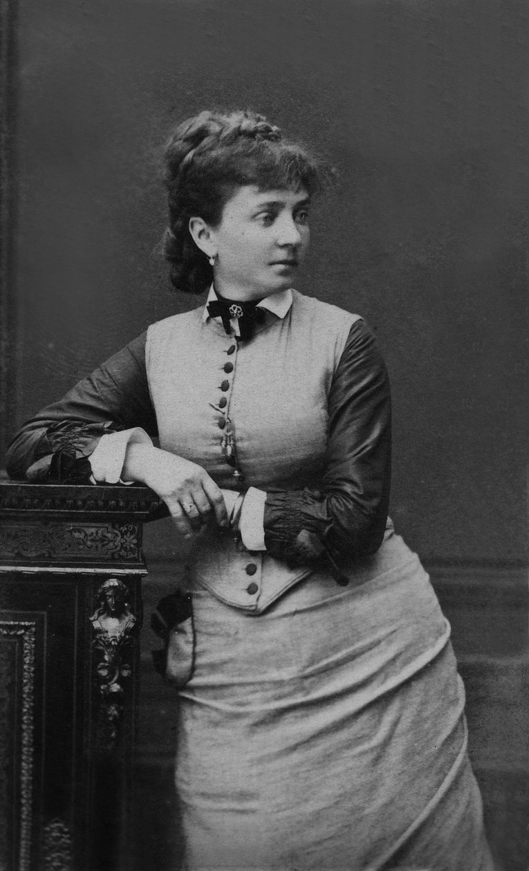 Fru Henriette Petit de Verissey, foto af Mulnier under verdensmessen i Paris i 1867 af Ferdinand Mulnier