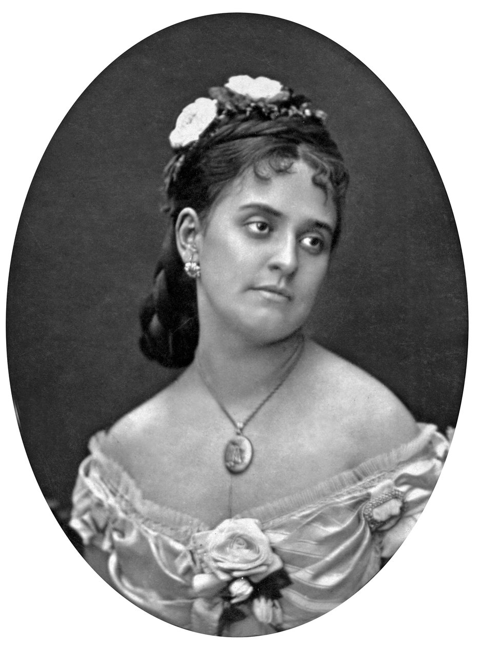 Sopran Anna de Belocca, foto af Mulnier af Ferdinand Mulnier