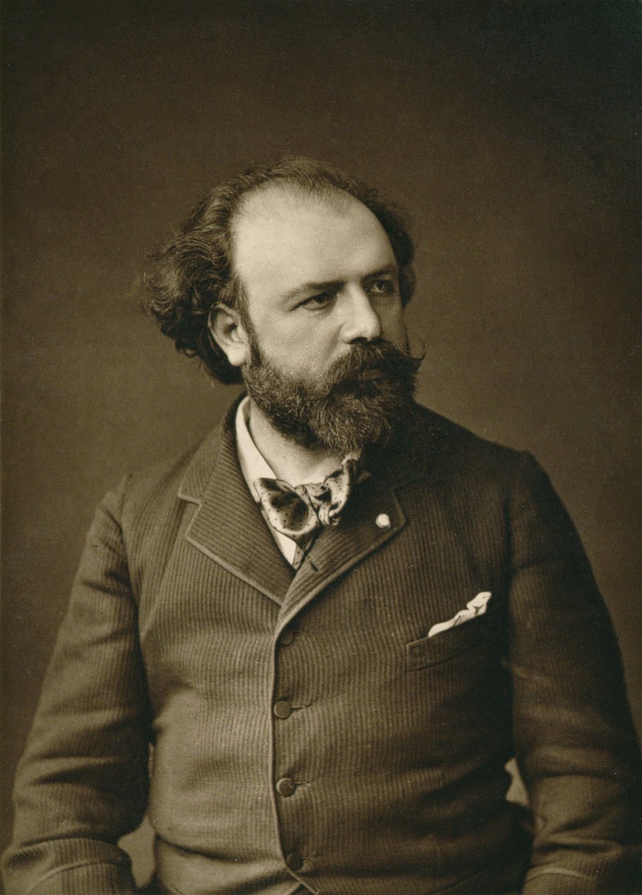 Zacharie Astruc (1835-1907), fra Galerie Contemporaine, ca. 1874-78 af Ferdinand Mulnier