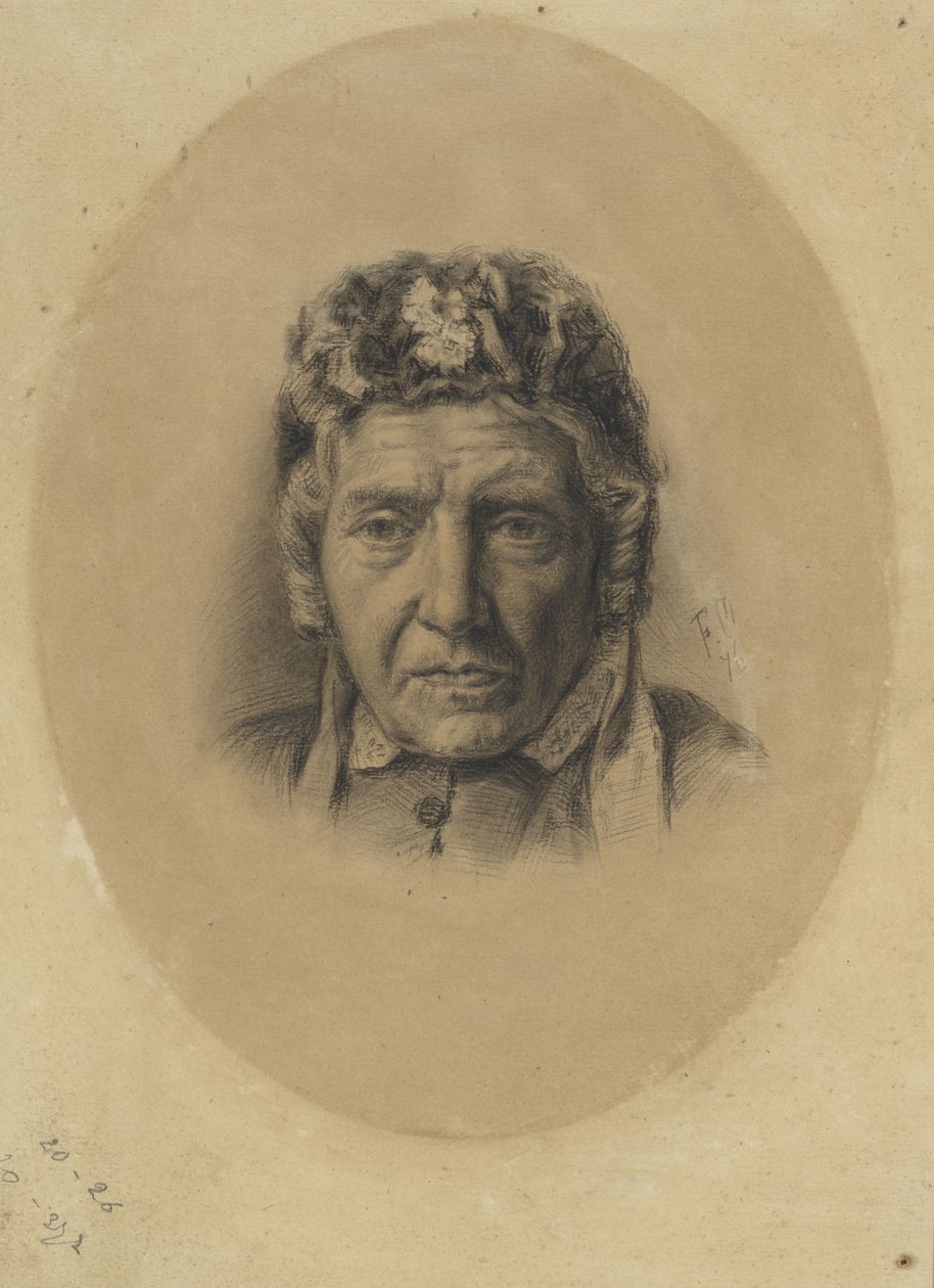 Portret van J.M. Vogelsang af Ferdinand Oldewelt