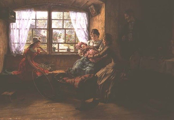 De glade besøgende af Ferdinand Pacher