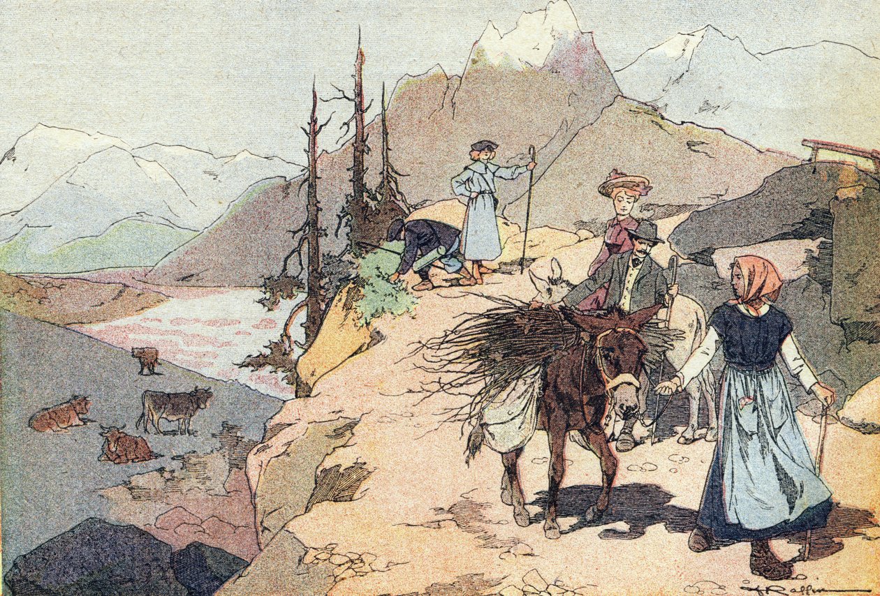 Til bjerget, i Imagier de l