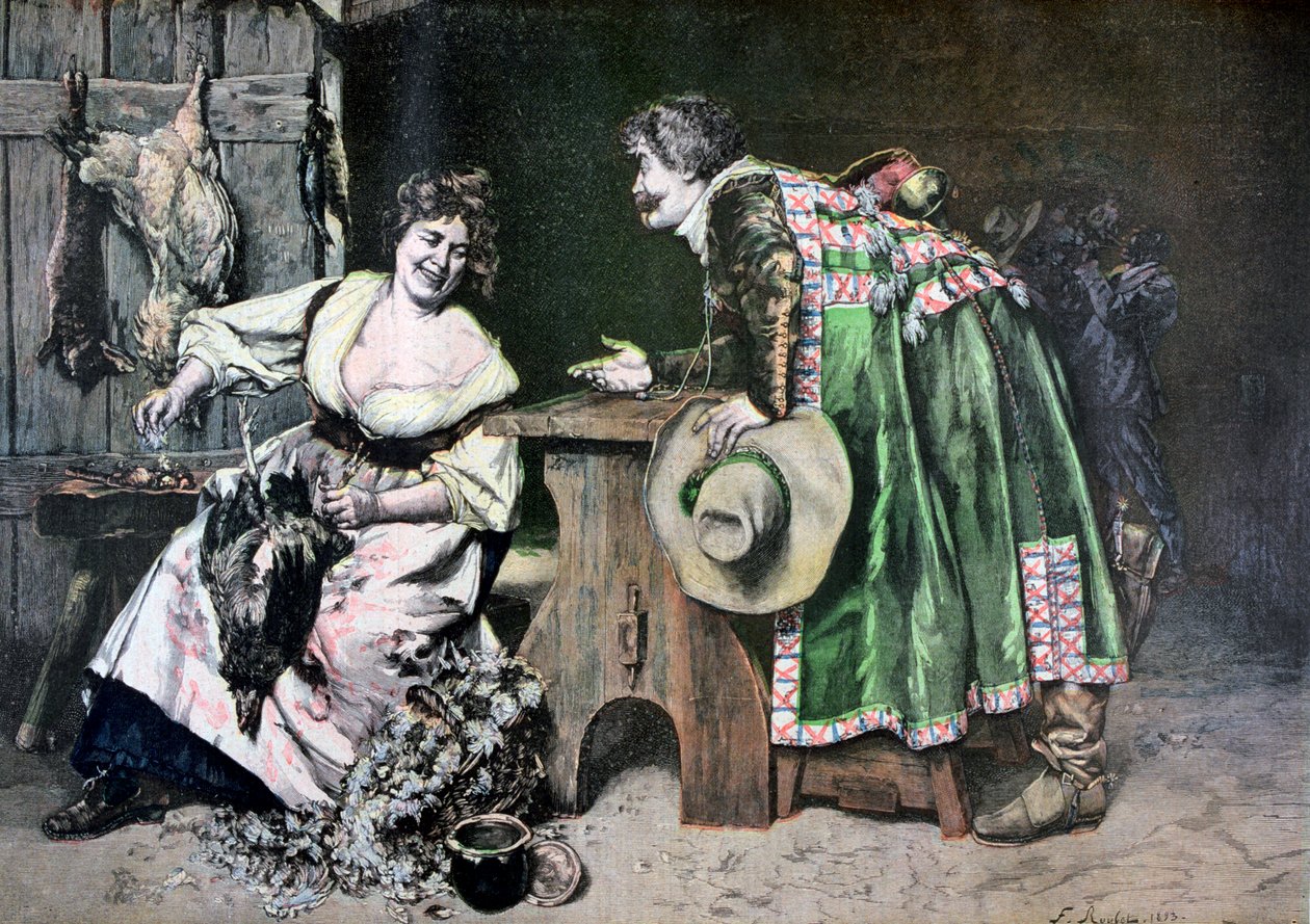 Galante bemærkninger, 1893 af Ferdinand Roybet