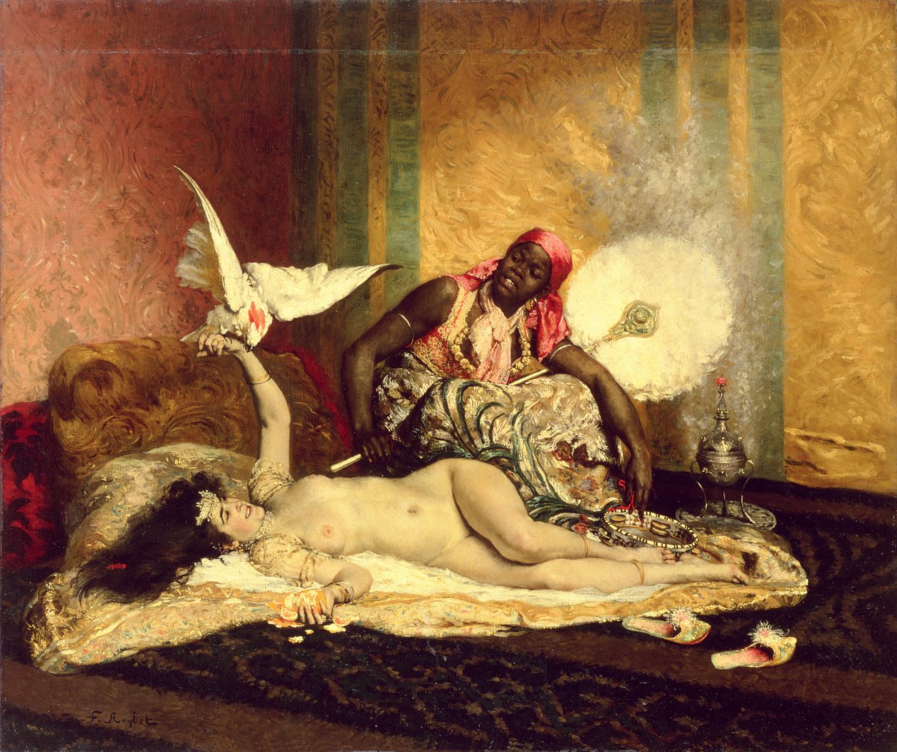 Odalisque (La Sultane), midten af 1870