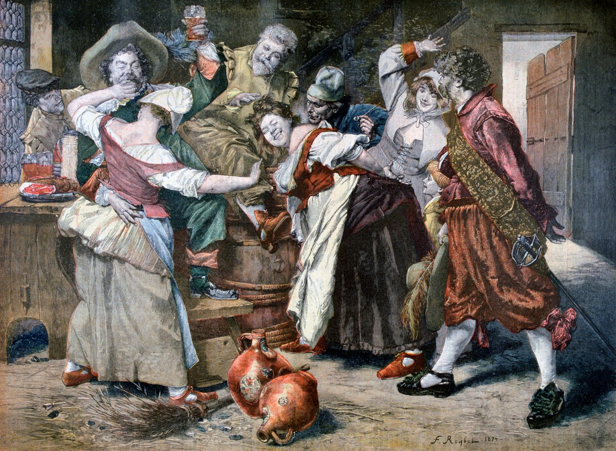 Den varme hånd, 1894 af Ferdinand Roybet