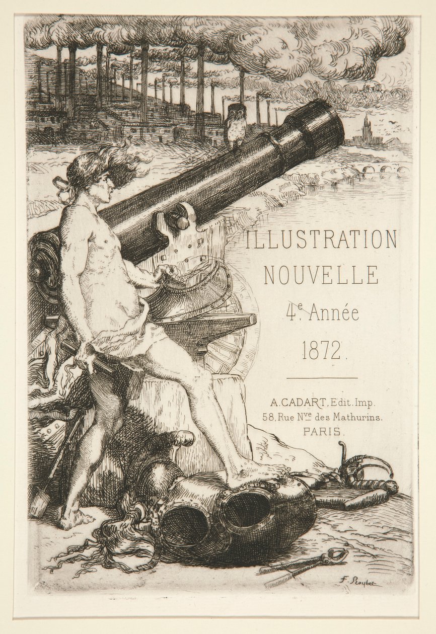 Titelside til Illustration Nouvelle af Ferdinand Roybet