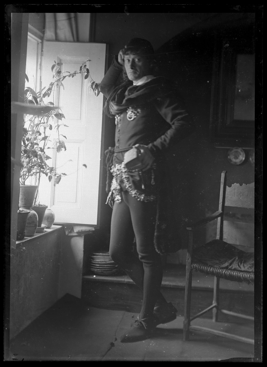 Joseph Kainz (1858-1910) af Ferdinand Schmutzer