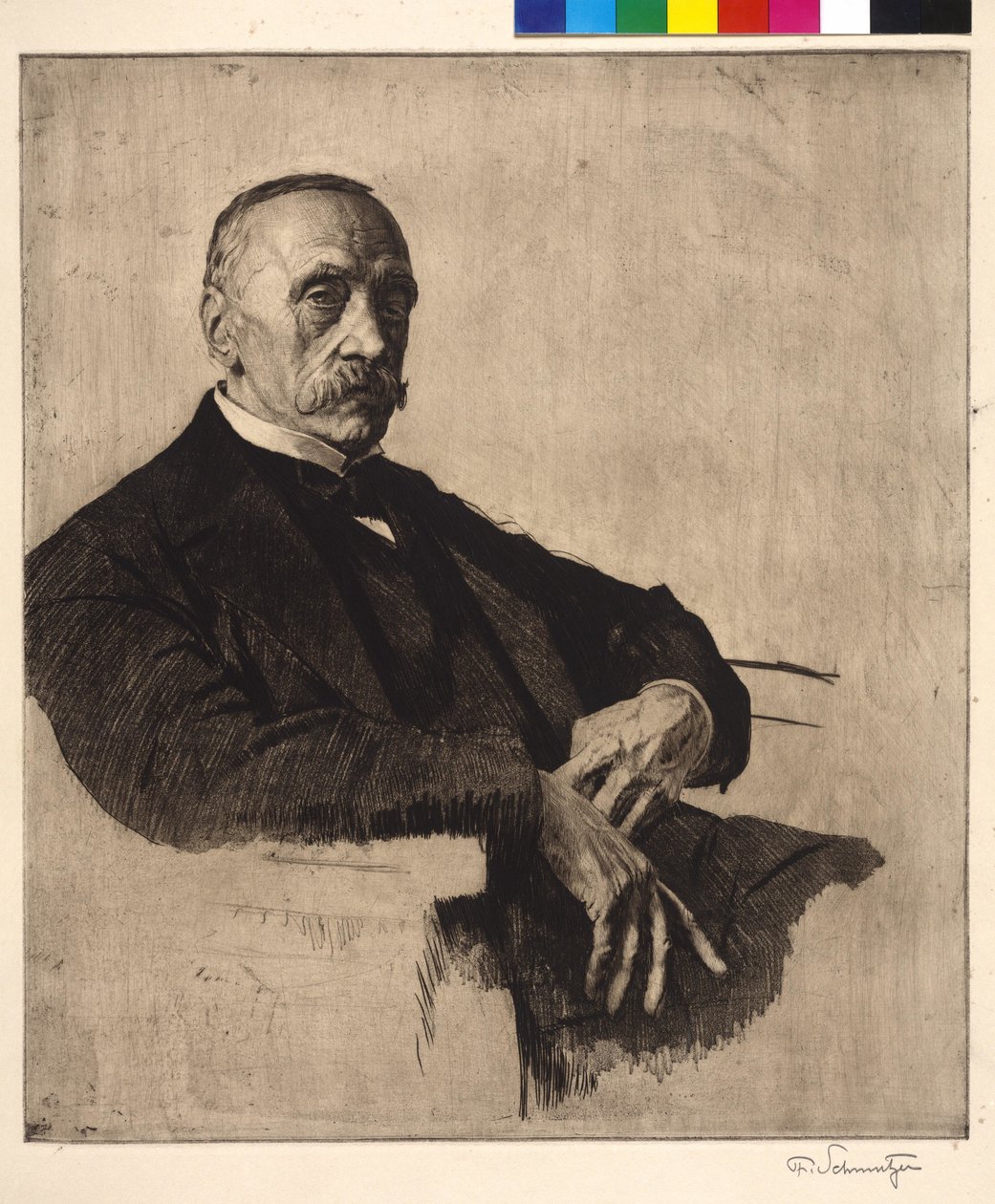 Ludwig Lobmeyr af Ferdinand Schmutzer