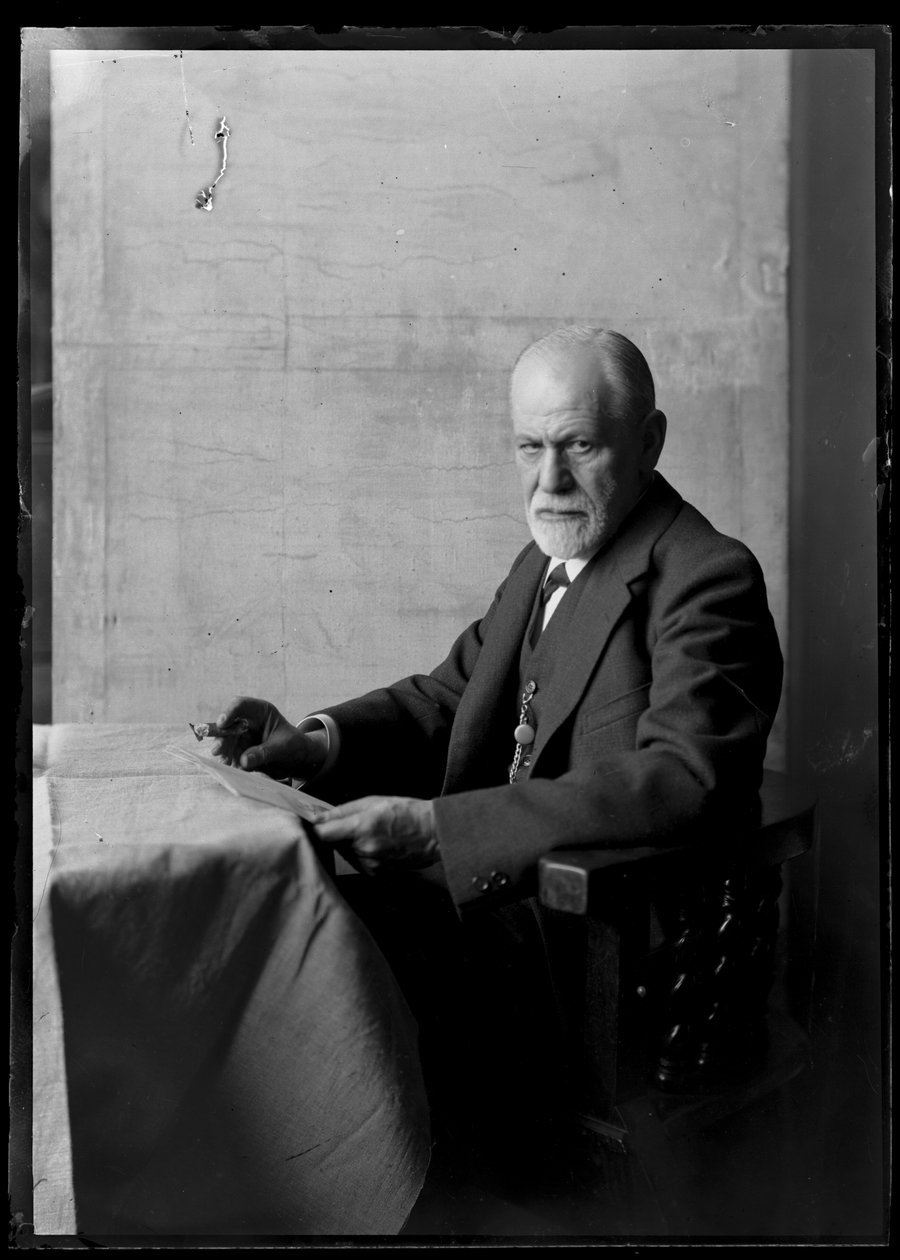 Billede Sigmund Freud (1856-1939) af Ferdinand Schmutzer