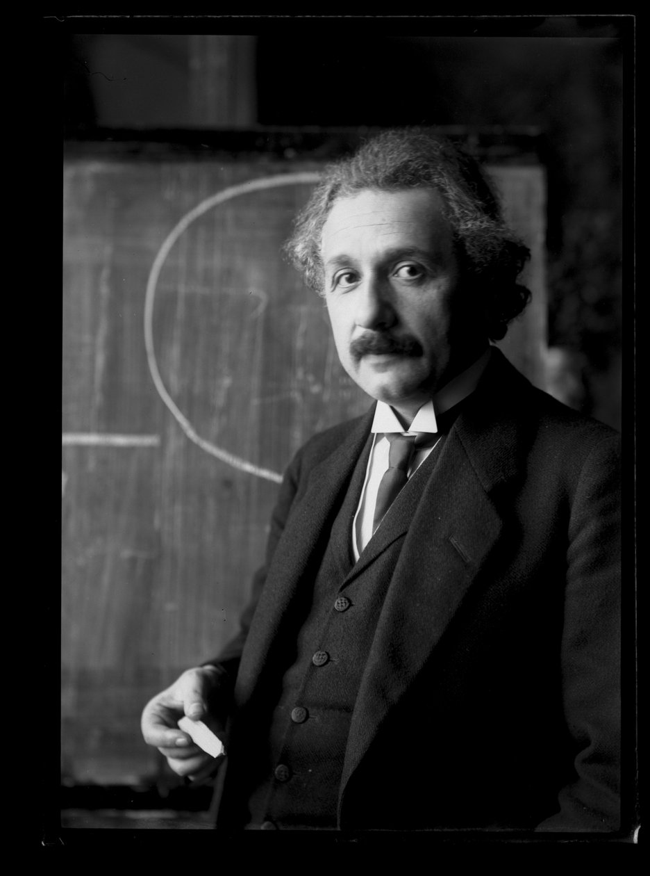 Billede af Albert Einstein (1879-1955) af Ferdinand Schmutzer