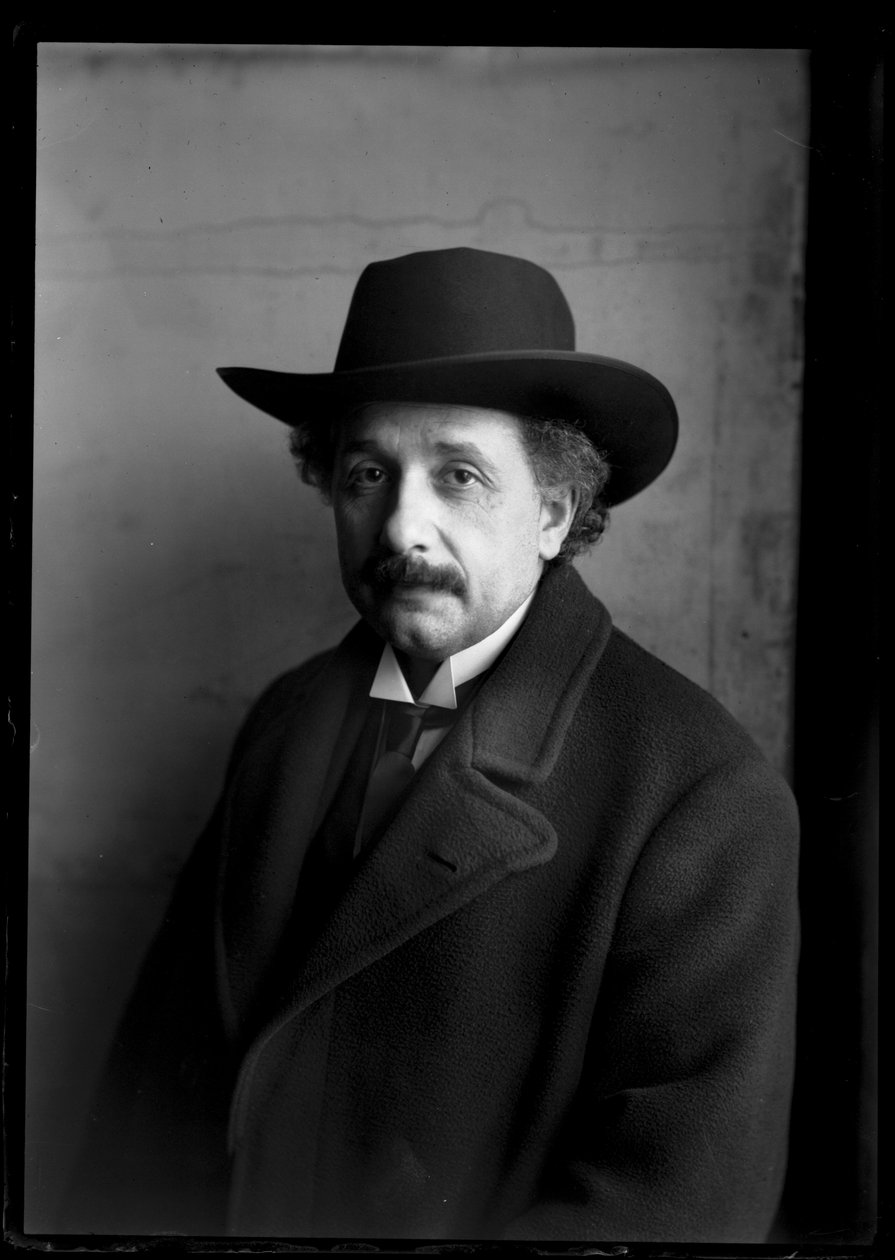 Billede af Albert Einstein (1879-1955) af Ferdinand Schmutzer