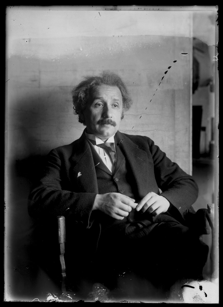 Billede af Albert Einstein (1879-1955) af Ferdinand Schmutzer