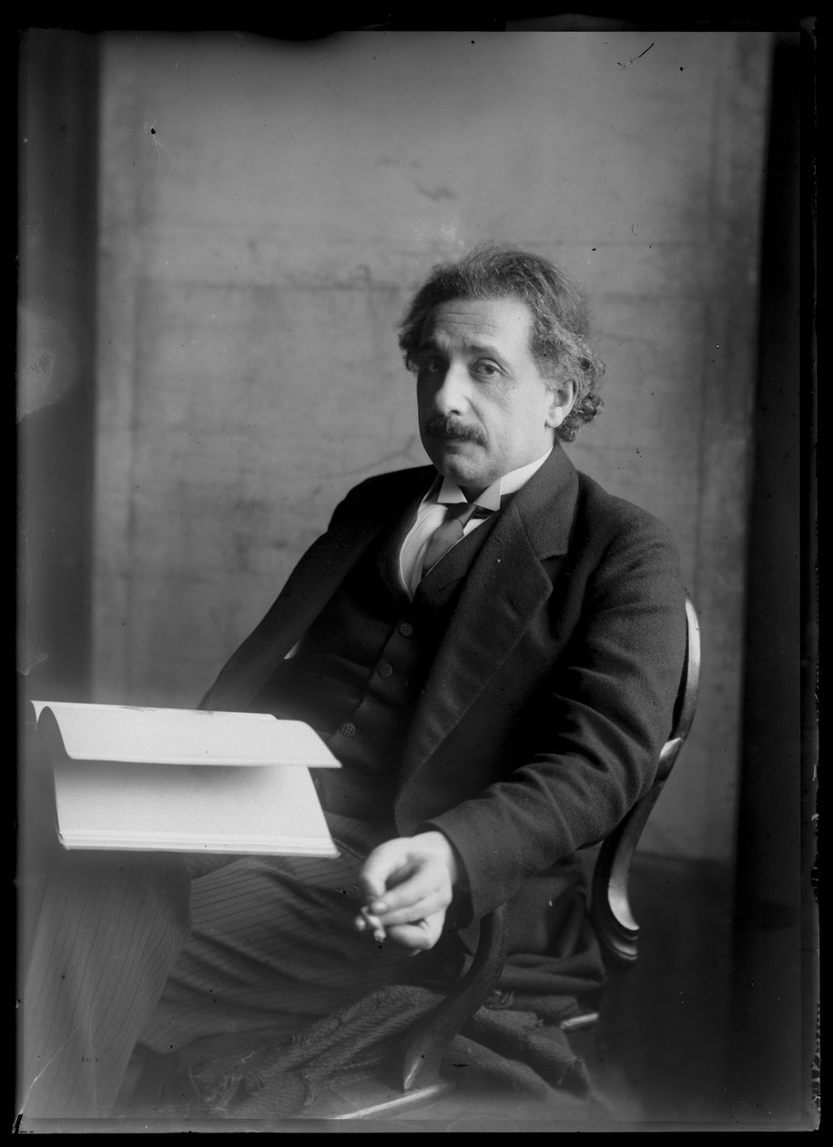 Billede af Albert Einstein (1879-1955) af Ferdinand Schmutzer