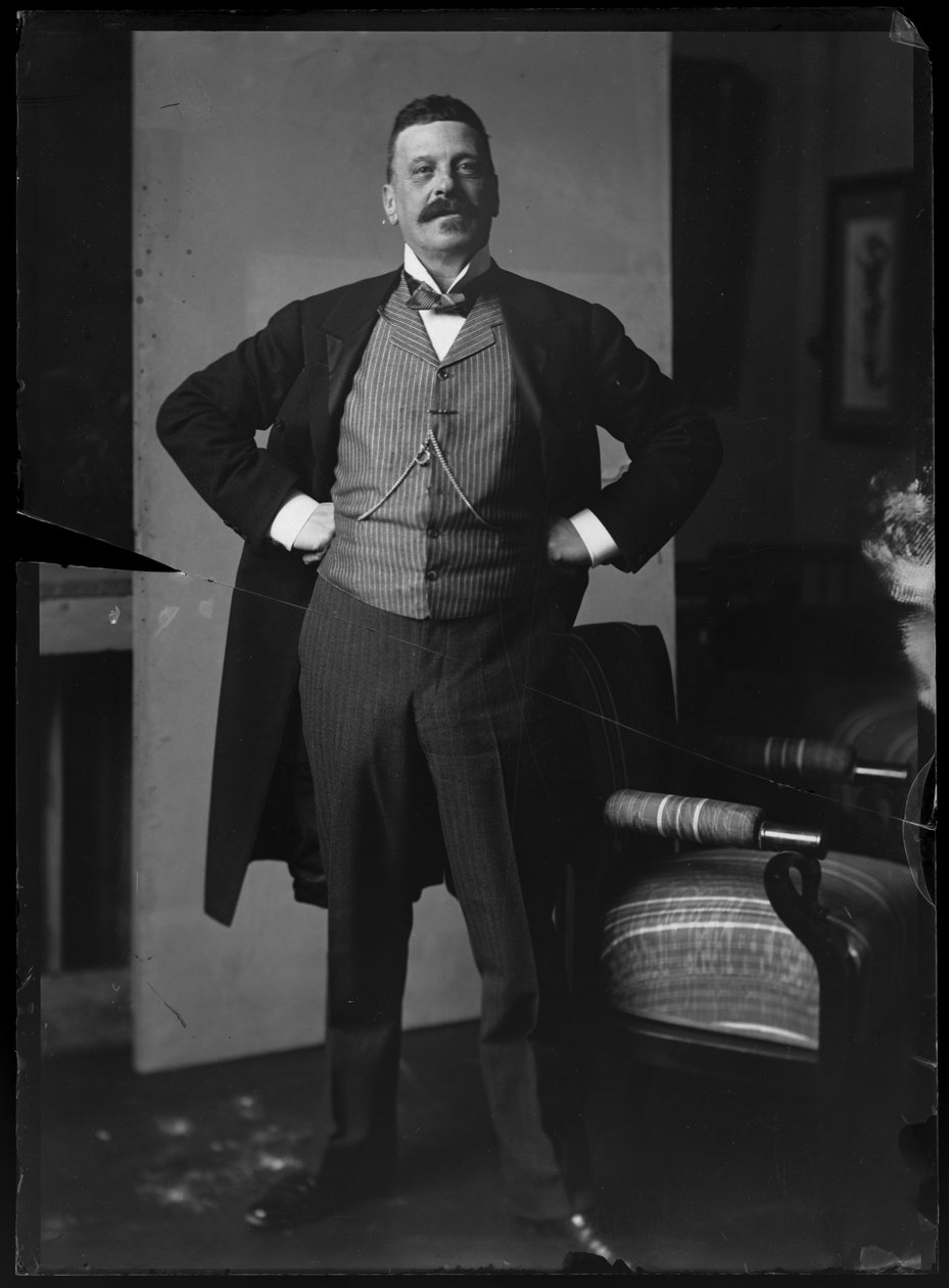 Billede af Charles Wittgenstein (1847-1913) af Ferdinand Schmutzer
