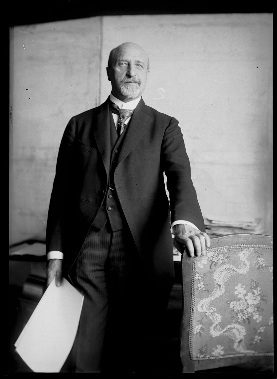 Billede af Karl Seitz (1869-1950) af Ferdinand Schmutzer