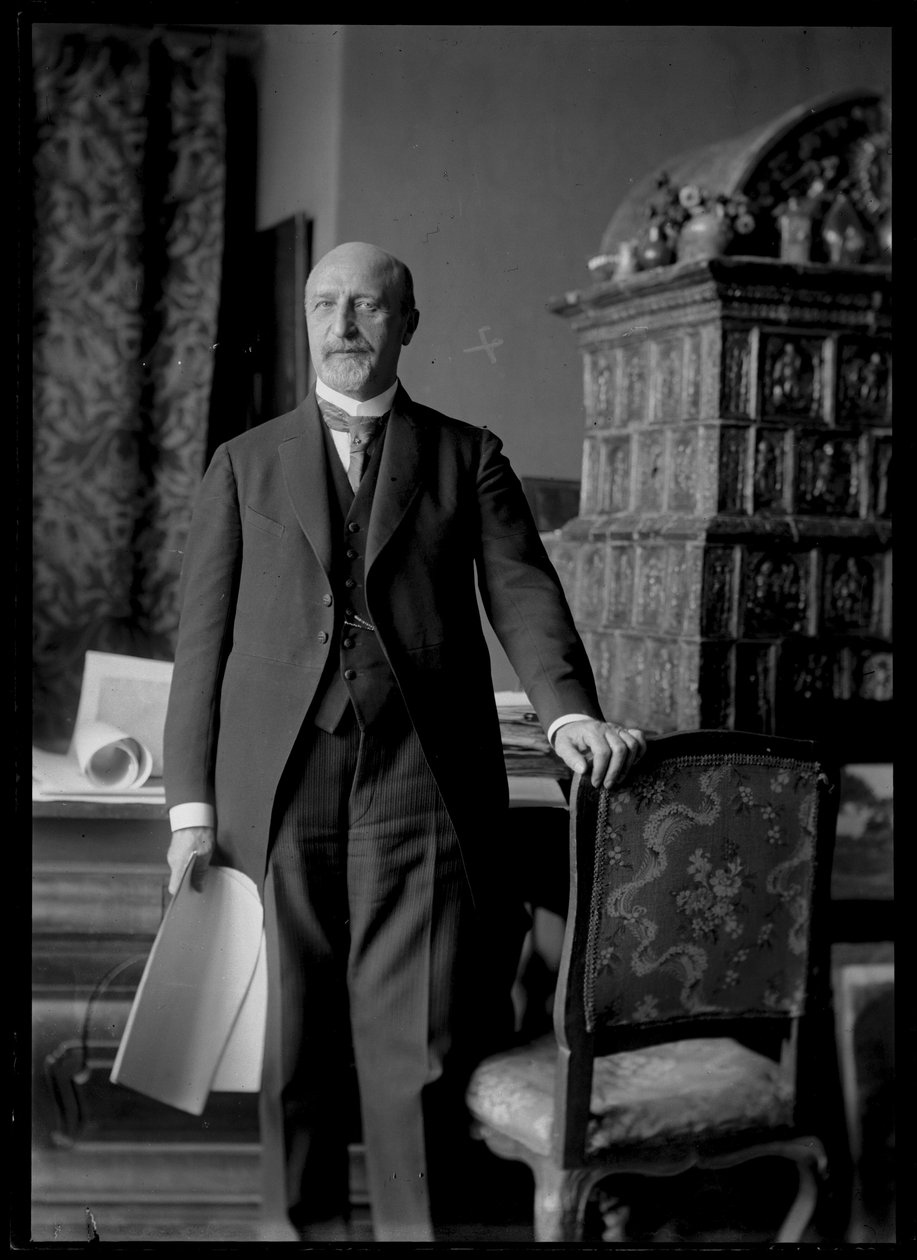 Billede af Karl Seitz (1869-1950) af Ferdinand Schmutzer