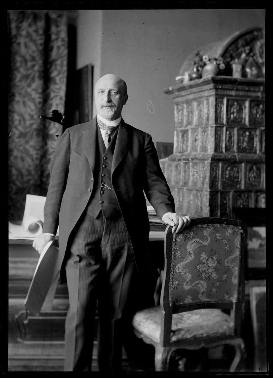 Billede af Karl Seitz (1869-1950) af Ferdinand Schmutzer