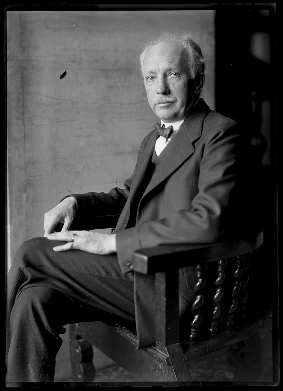 Billede af Richard Strauss (1864-1949) af Ferdinand Schmutzer