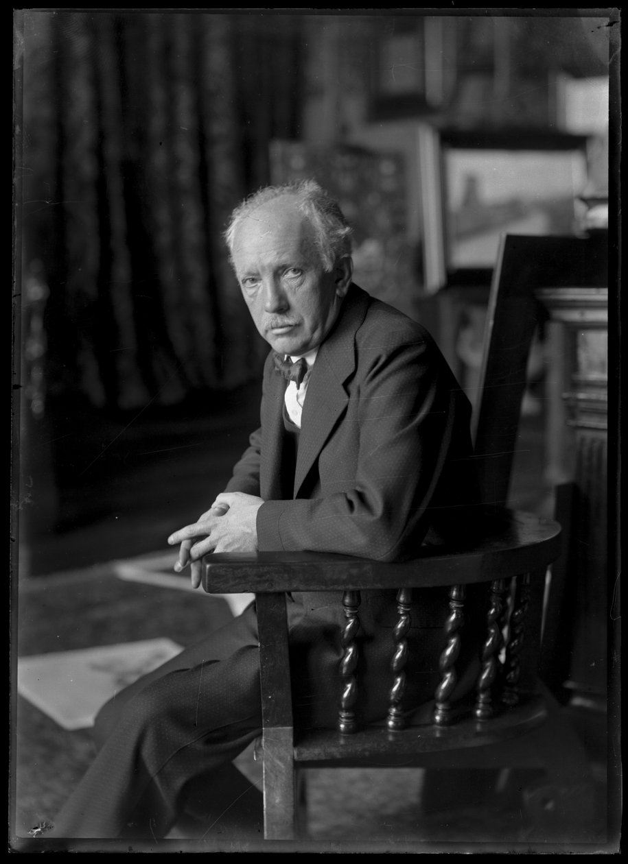 Billede af Richard Strauss (1864-1949) af Ferdinand Schmutzer