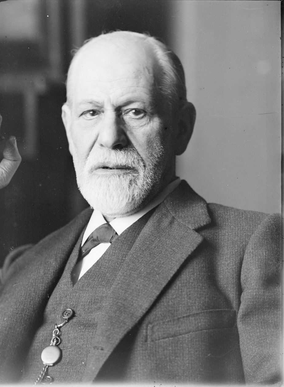 Billede af Sigmund Freud (1856-1939) af Ferdinand Schmutzer