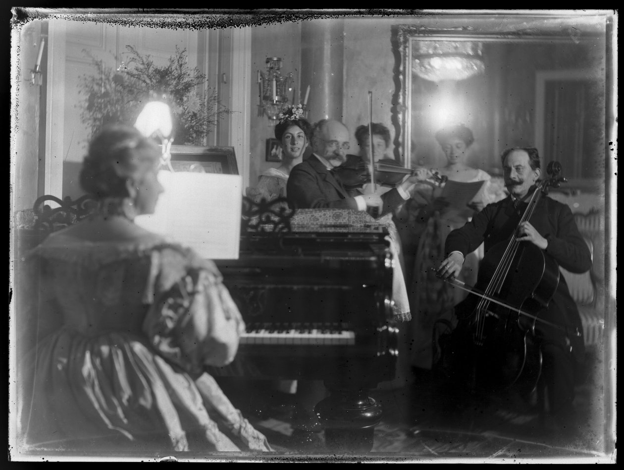 Salonmusik af Ferdinand Schmutzer