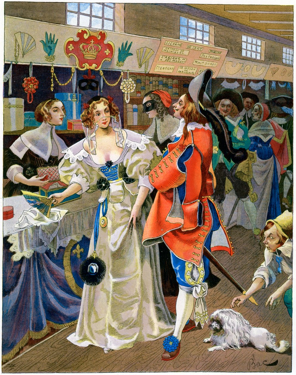 Les Galeries de Bois under Ludvig XIII