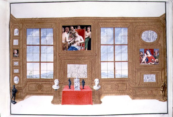 Bog II f.53 Malet inventar af Charles VIs samling i Stallburg, Wien, 1720-30 (wc) af Ferdinand Storffer or Astorffer