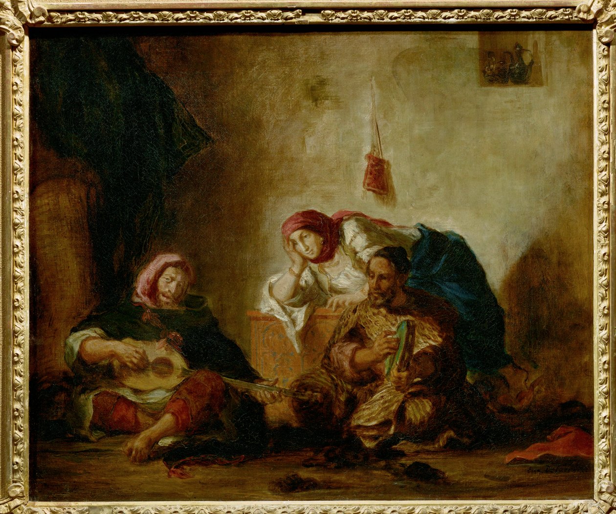 Musiciens juifs de Mogador - Jødiske musikere i Mogador ... af Ferdinand Victor Eugene Delacroix