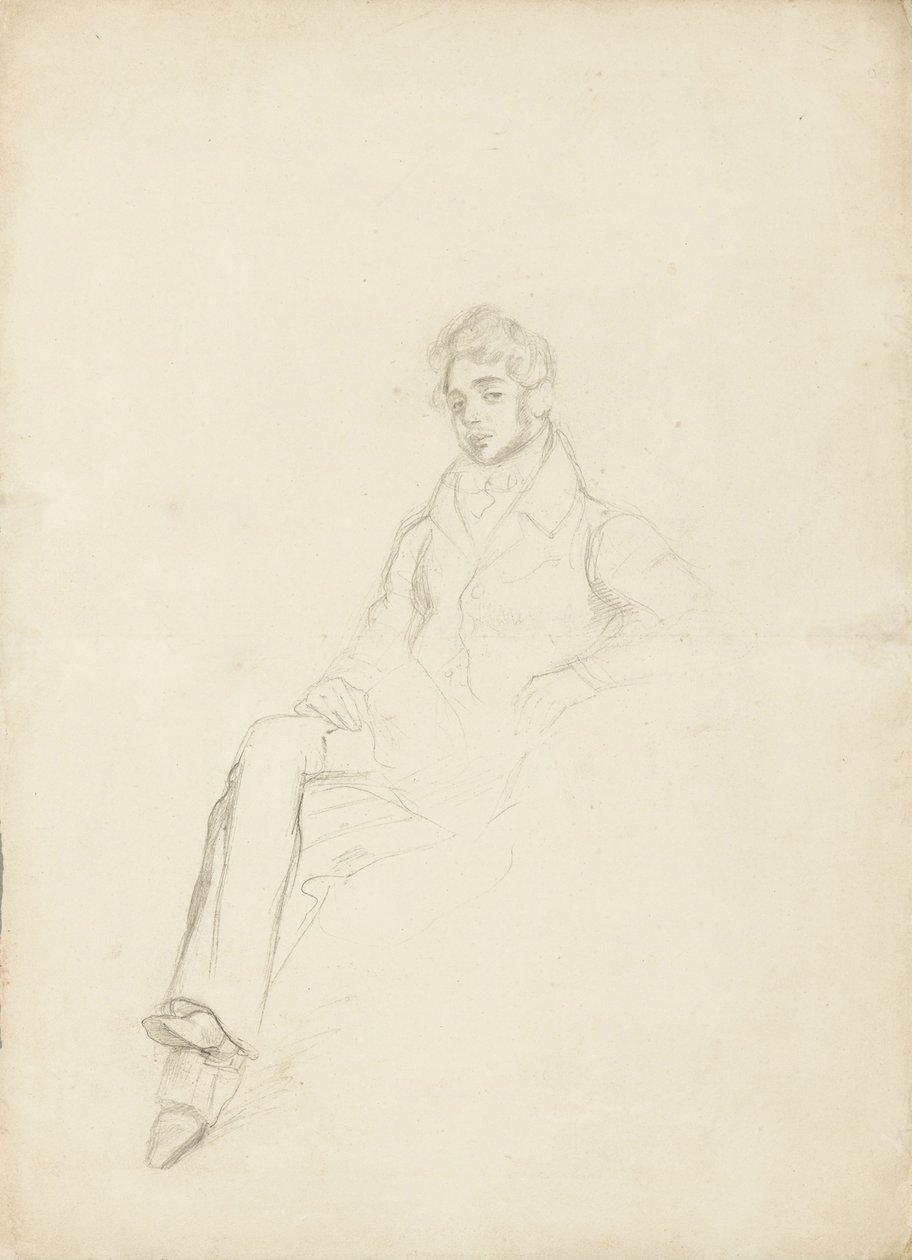 Portræt af grev Anatole Nikolaievich Demidov, 1. prins af San Donato 1812-1870, 1864 af Ferdinand Victor Eugene Delacroix