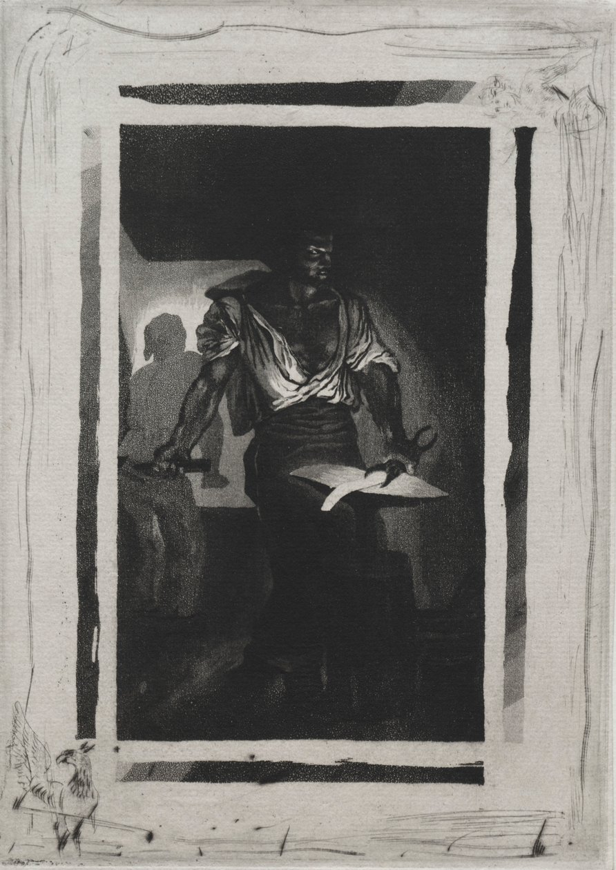 Smeden. af Ferdinand Victor Eugene Delacroix