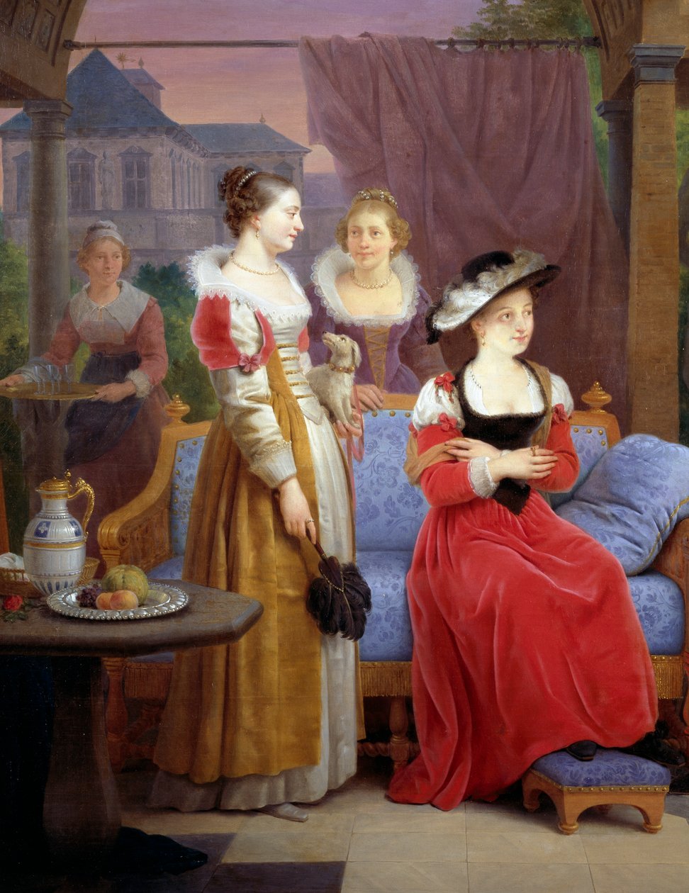 Rubens, mens han malede stråhat i sit atelier af Ferdinand de Braekeleer