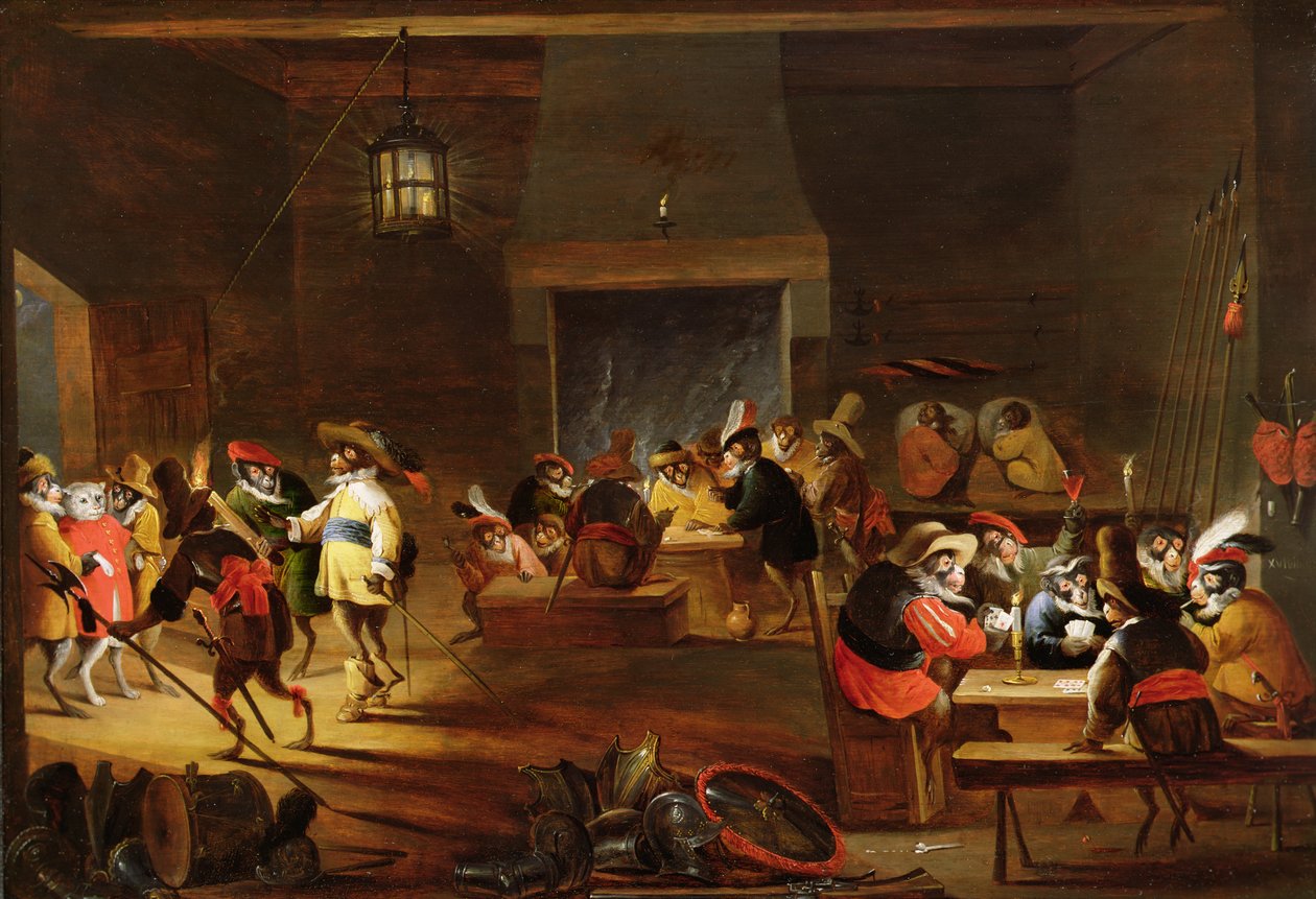 Aber i en Tavern (for detaljer se 92084) af Ferdinand van Kessel