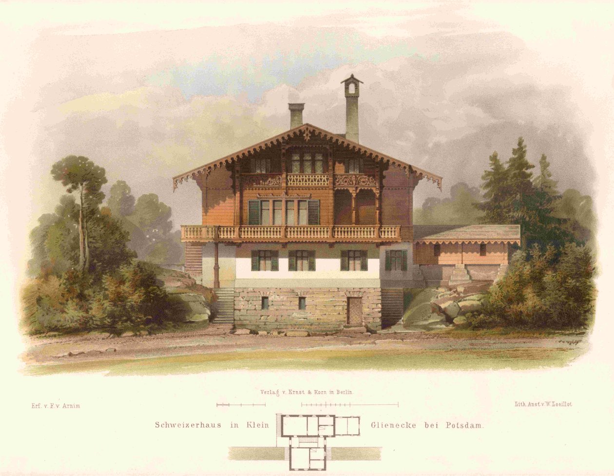 Klein Glienicke Schweizerhaus 1 af Ferdinand von Arnim