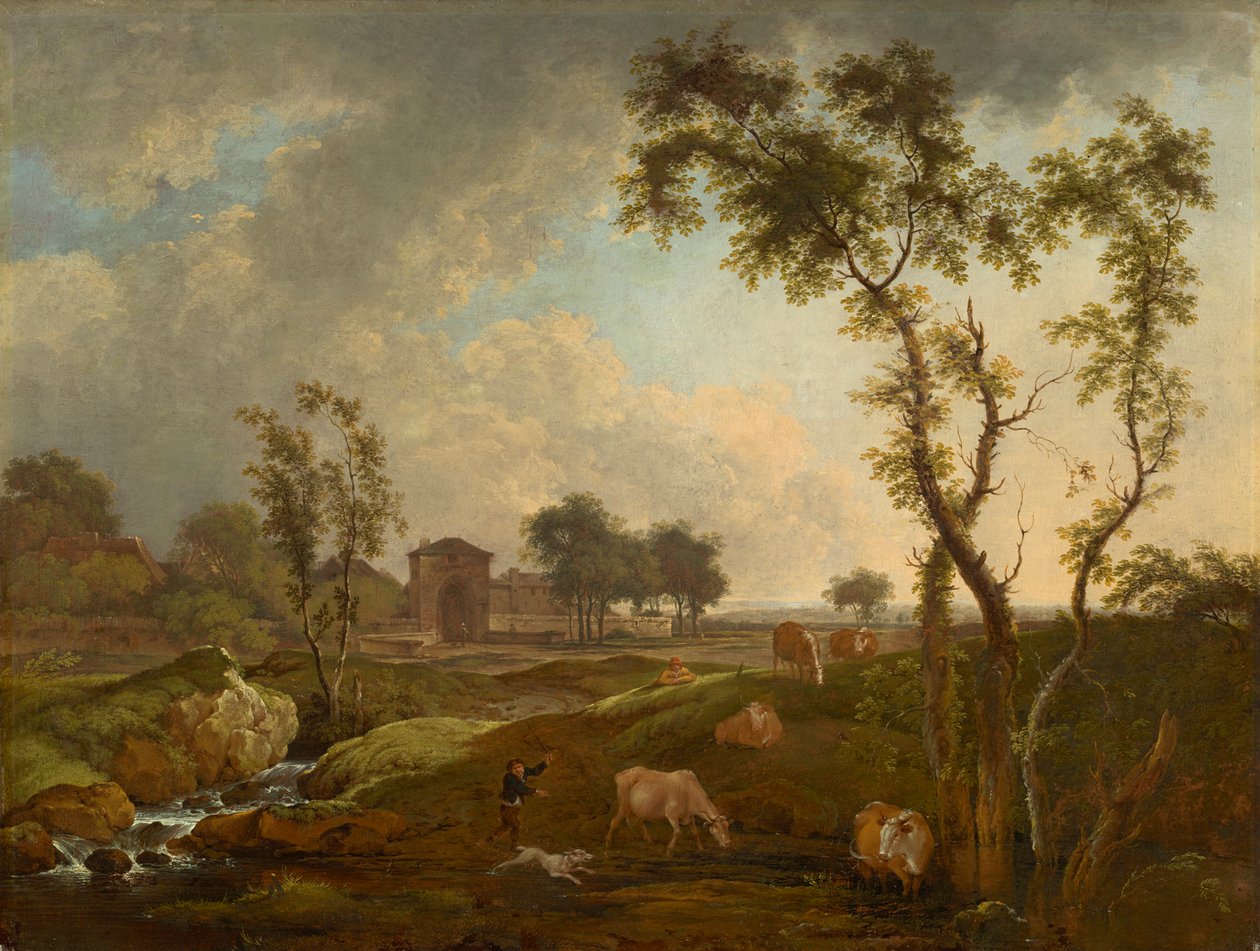 Ved porten til Mannheim af Ferdinand von Kobell