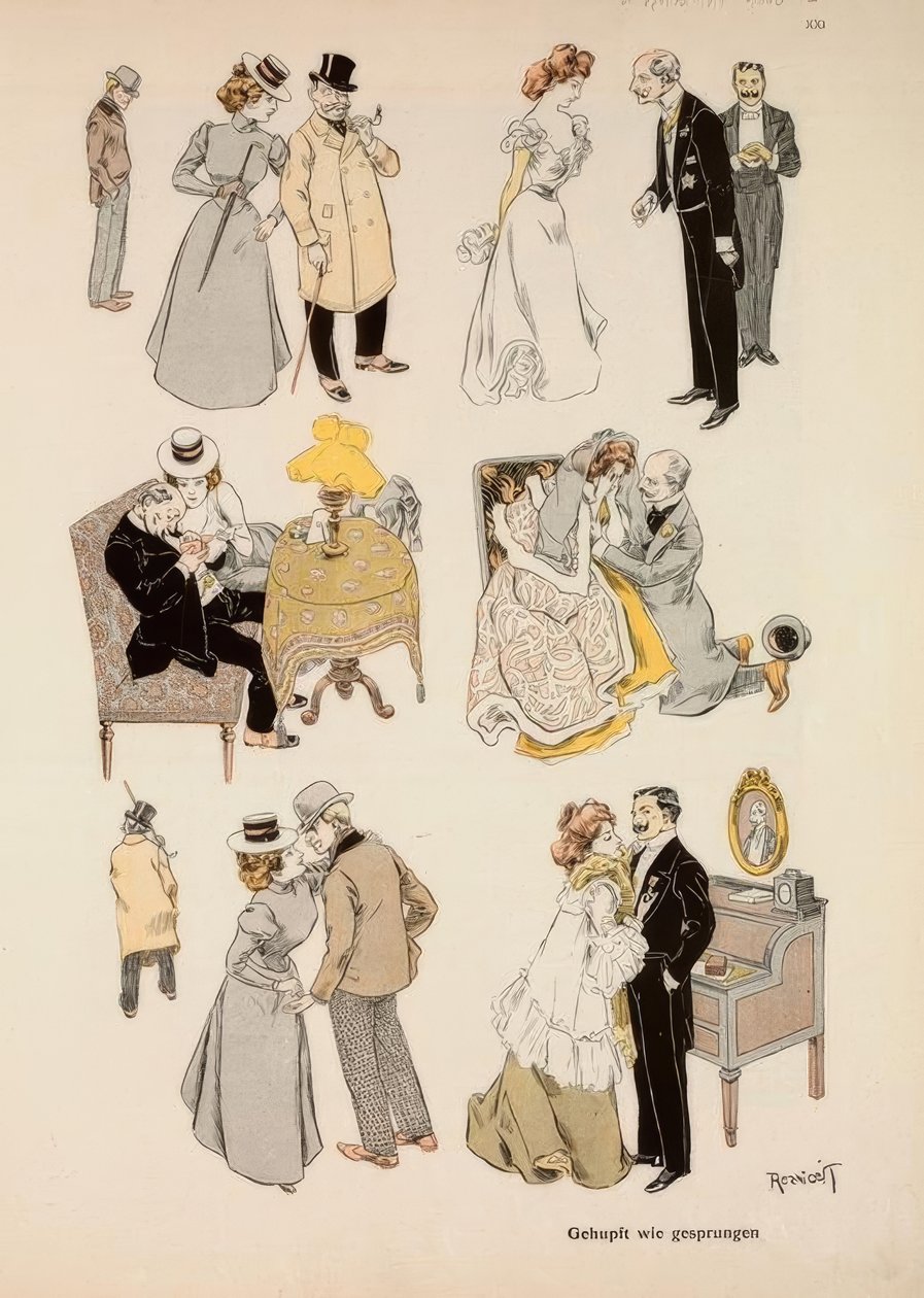 Sprang som hoppet af Ferdinand von Reznicek